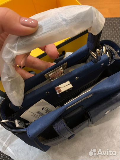 Сумка Fendi синяя