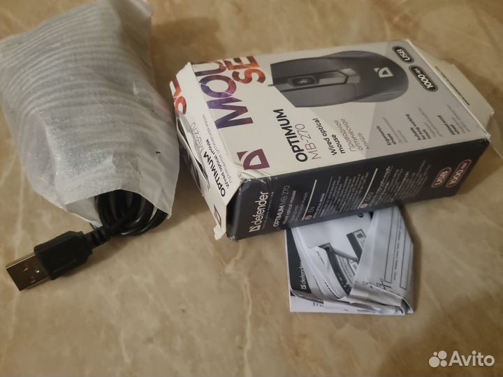 Мышь defender optimum mb 270