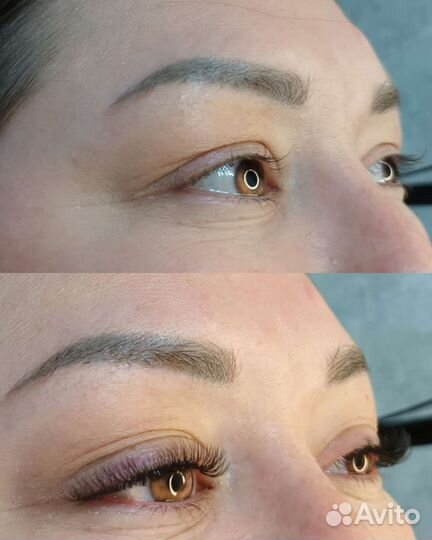 Наращивание ресниц на дому