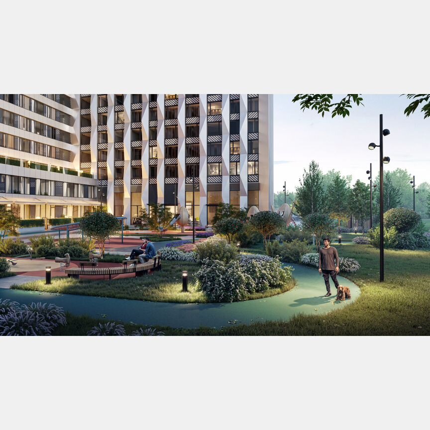 2-к. квартира, 48,3 м², 5/33 эт.