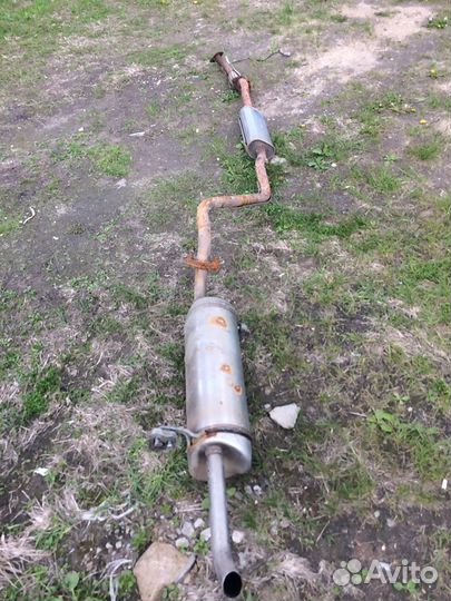 Глушитель Hyundai Solaris