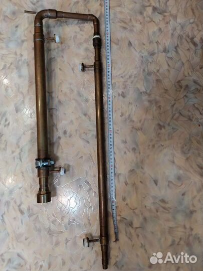 Медная бражная колонна с кубом 20л Алковар