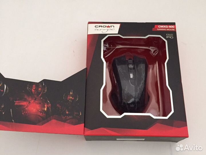Игровая Очень Крутая Мышь Crown cmxg-600