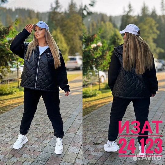 Спортивный костюм женский теплый новый