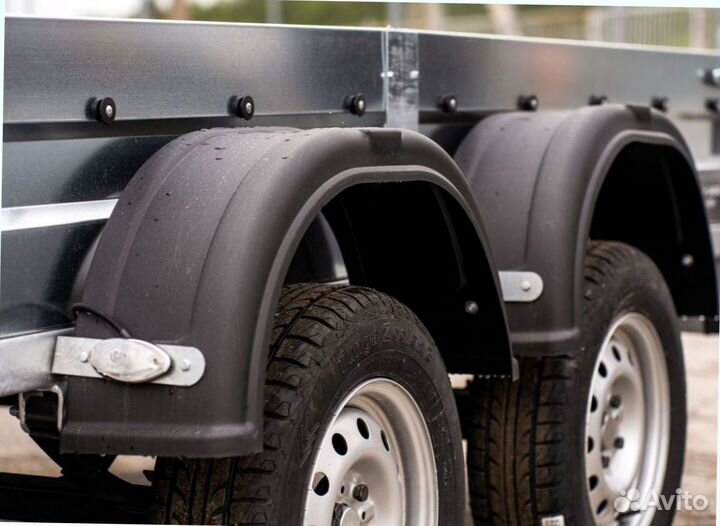 Прицеп легковой двухосный 3м на 1.5м Титан