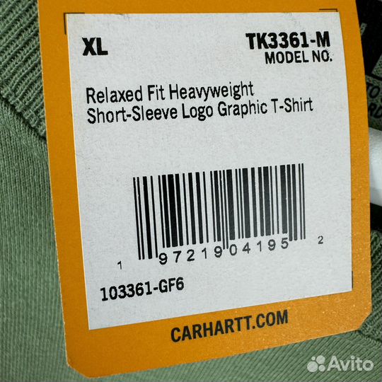 Футболка Carhartt оригинал