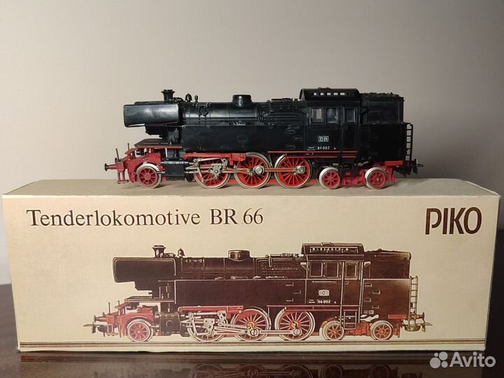 Паровоз BR66 Piko 1/87 GDR