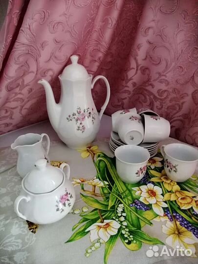 Кофейный сервиз новый