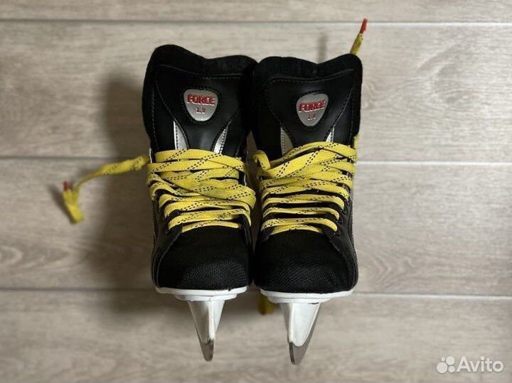 Коньки хоккейные atemi 34р