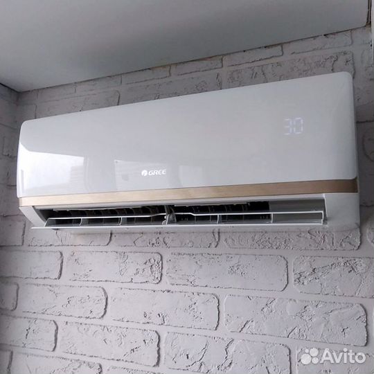 Кондиционер новый Гри