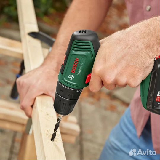 Дрель-шуруповерт Bosch EasyDrill 18V-40 аккум. пат