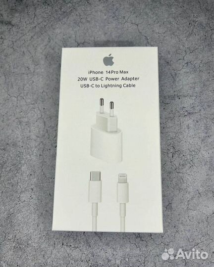 Быстрая зарядка для iPhone 20w + кабель