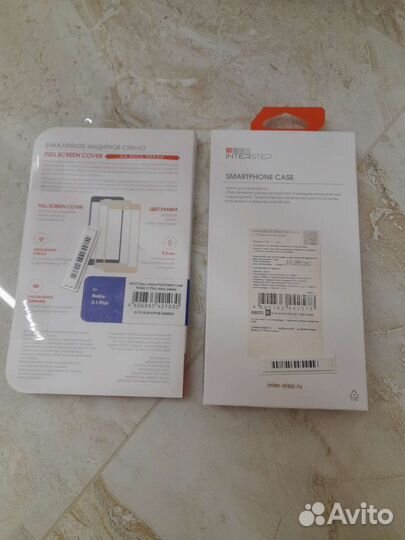 Клипкейс и защитное стекло Nokia 3.1 Plus