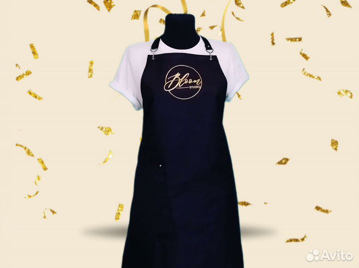 Фартук рабочий с вашим логотипом