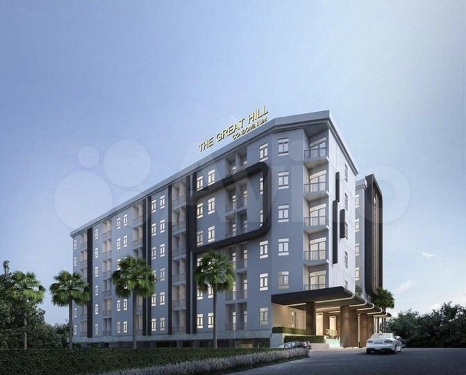 Квартира-студия, 21,9 м² (Таиланд)