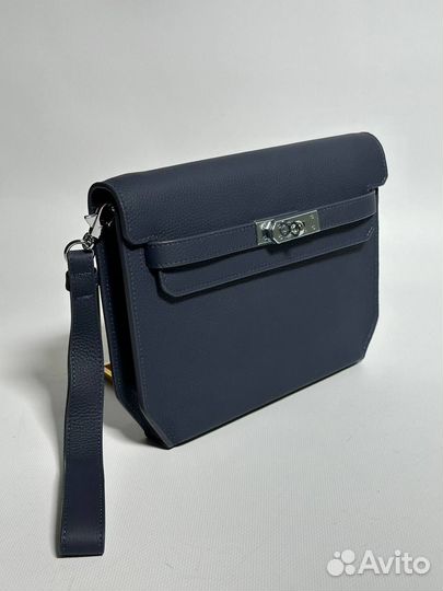 Мужской кожаный клатч Hermes