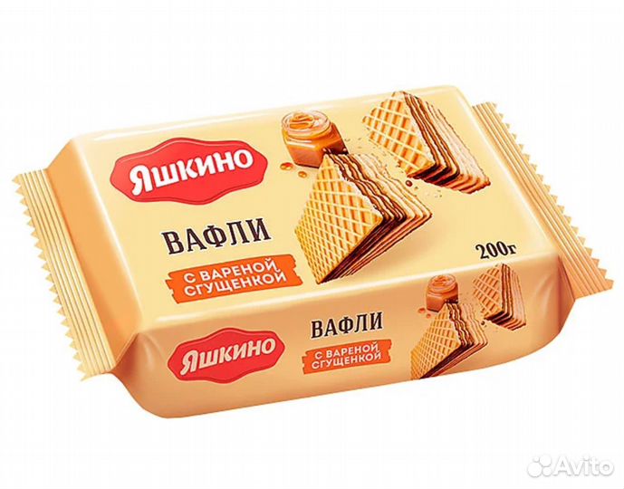 Вафли «Яшкино», Чай 100 пакетов в ассортименте