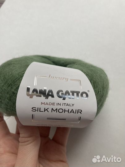 Пряжа lana gatto sill mohair