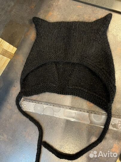 Шапка вязаная с Ушками