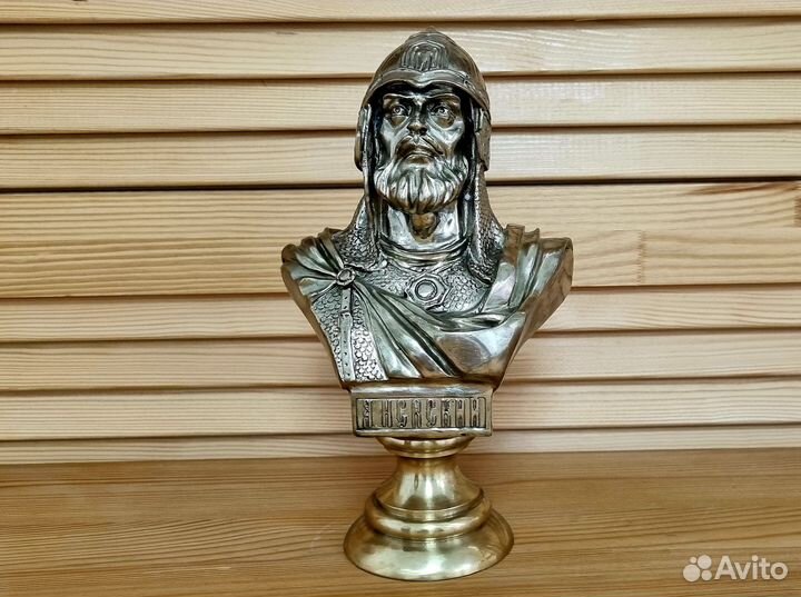 Бюст бронзовый «Александр Невский»