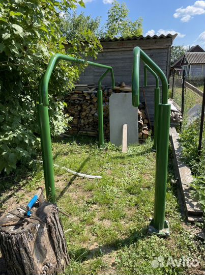 Брусья уличные б/у