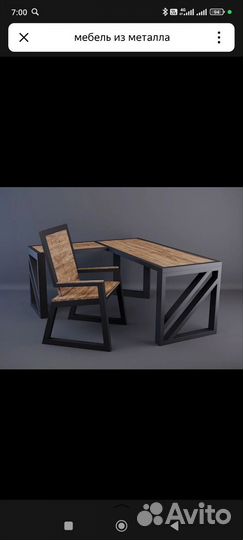 Мебель лофт для дома, офиса и дачи