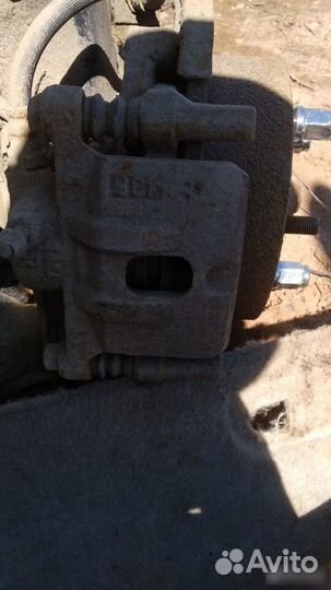 Mitsubishi outlander 1 суппорт тормозной задний