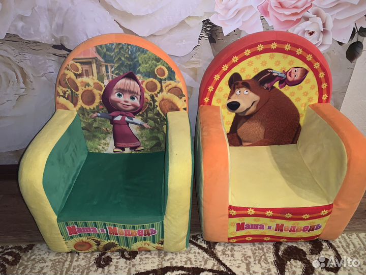 Кресла детские мягкие бронь до воскресенья