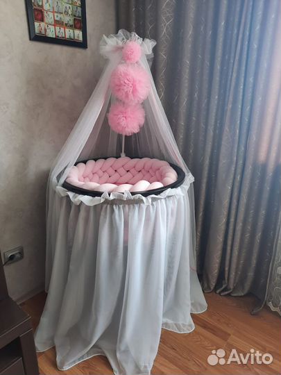 Детская кровать для новорожденных бу