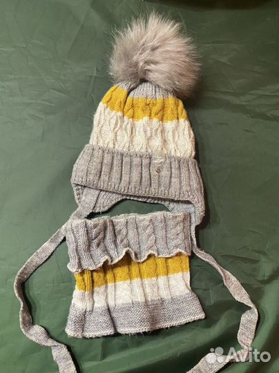 Зимняя шапка и снуд