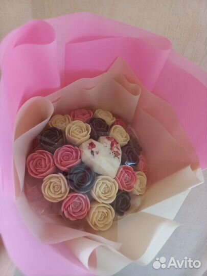 Букет из шоколадных роз