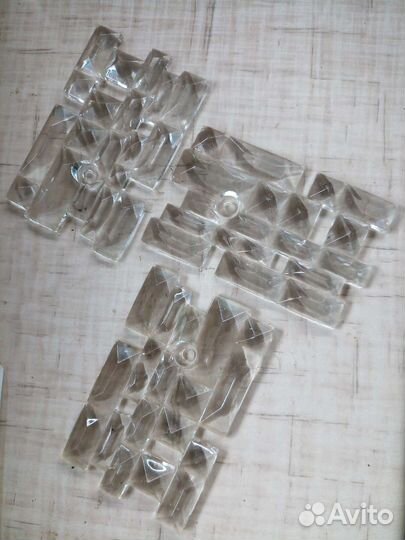 Хрустальные элементы для люстры СССР