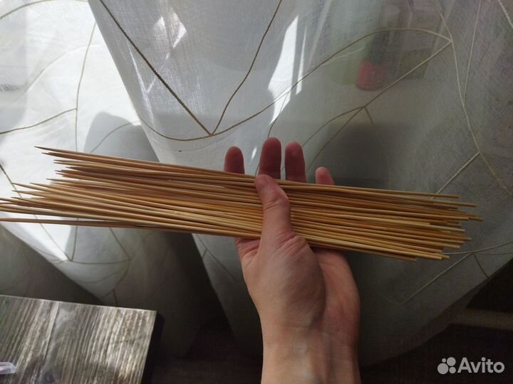 Шпажки бамбуковые 30 бесплатно