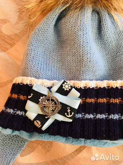 Шапка утеплённая 2-3 года
