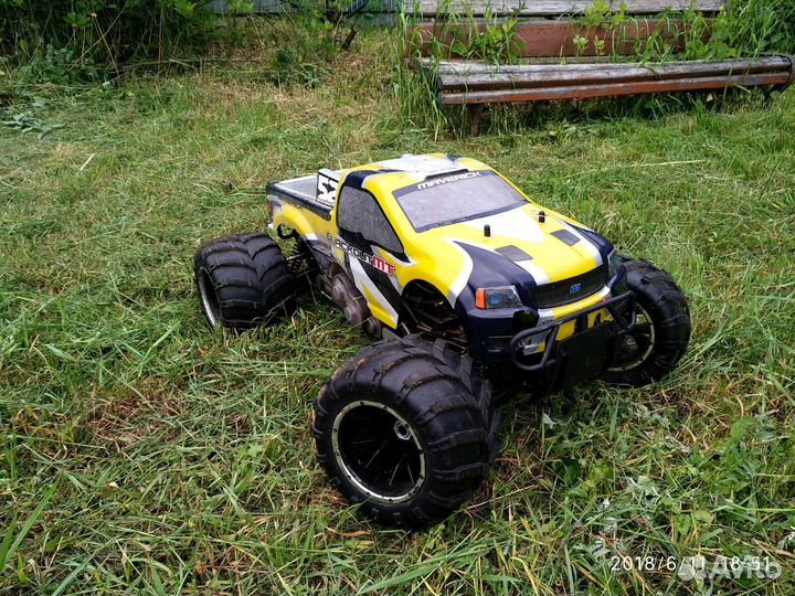 Радиоуправляемый Бензиновый монстр Maverick Blacko