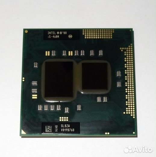 Процессор intel core i5 460M