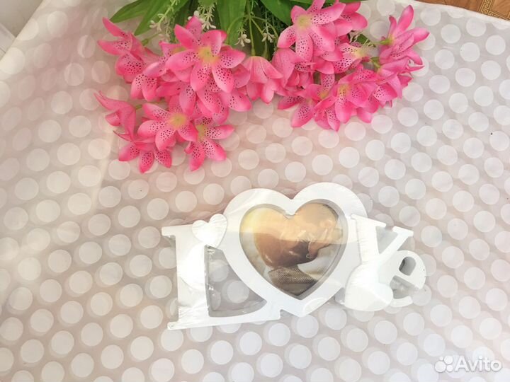 Рамка для фото Love новая