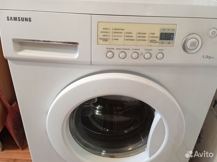 Стиральная машина samsung бу 5.2
