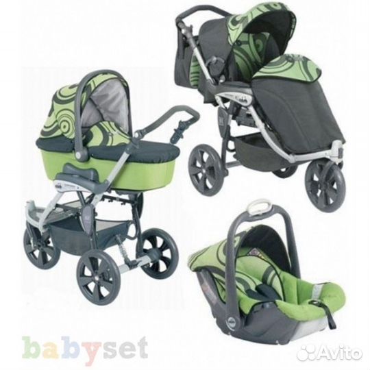 Коляска Cam 2 в 1 cortina evolution (Люлька+ прогу