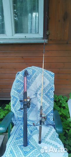 Удочки и спиннинги бу