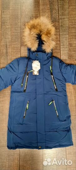 Зимняя куртка новая 164