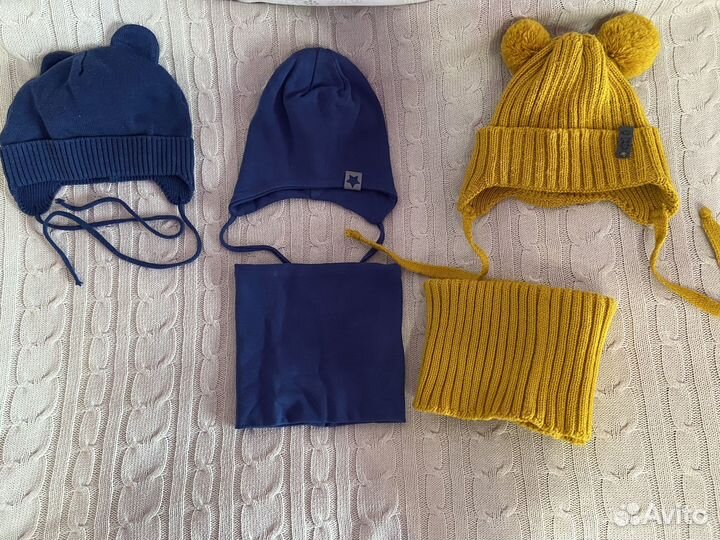 Шапки и перчатки детские