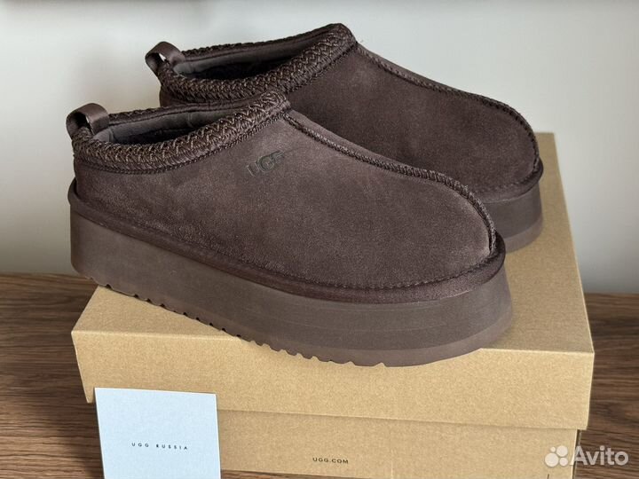 Угги UGG Tazz Tasman Chocolate шоколадные