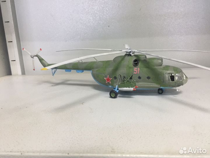Модель вертолета ми 8