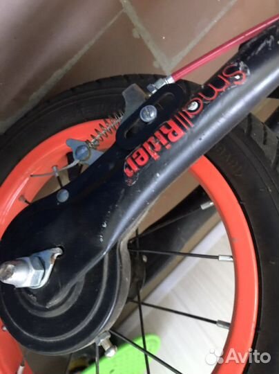 Беговел детский бу оранжевый