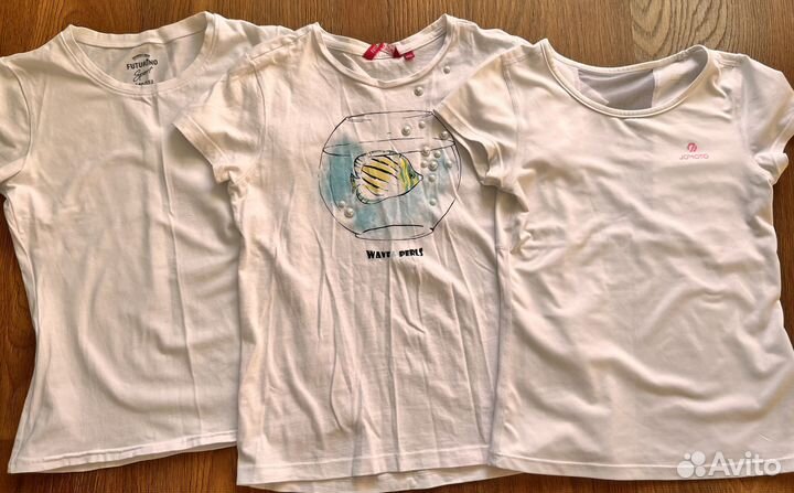 Вещи пакетом на девочку от 128 до 152