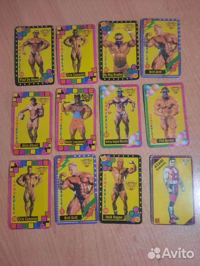 Вкладыши от жвачек 90 х