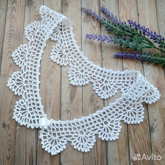 Вязаные воротнички