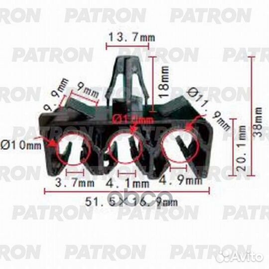 Держатель пластмассовый Lexus,Toyota применяемо