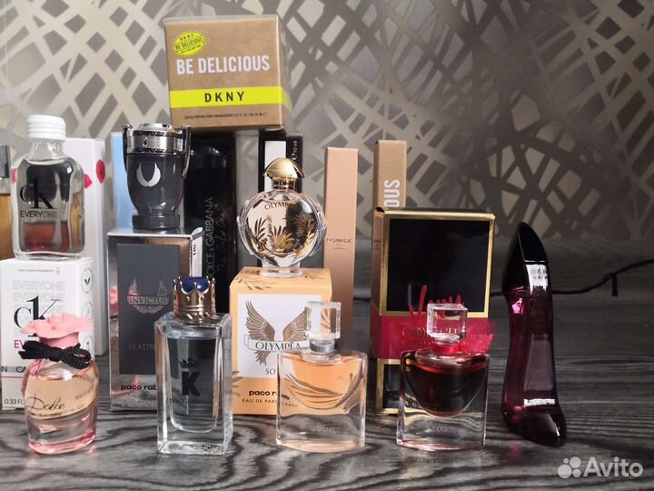 Миниатюры парф и туалет.воды.Муж и женск